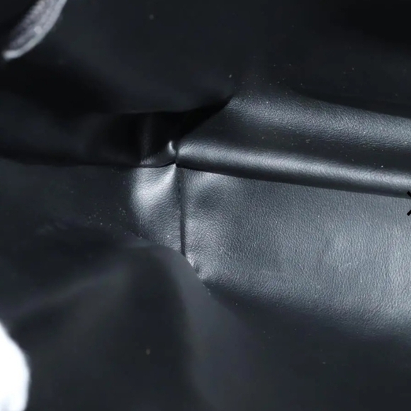 Bally Quilted Leather Tote Bag with Tassel Black Women's ( EUC ) - Picture 6 of 15